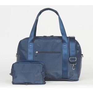 IHKWIP The Packable Duffel Bag & Cosmetic Case Set - Metallic Midnight